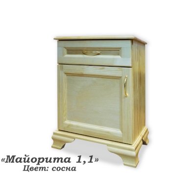 Тумба прикроватная Майорита 1,1 (шале)